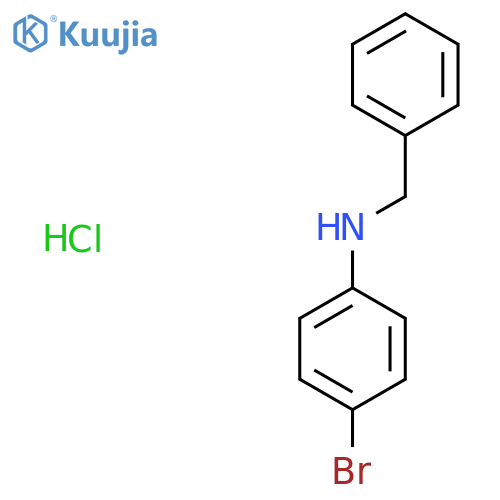 N-benzyl-4-bromoaniline hydrochloride structure