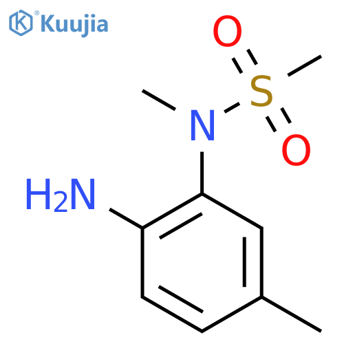 N-(2-Amino-5-methylphenyl)-N-methylmethanesulfonamide structure