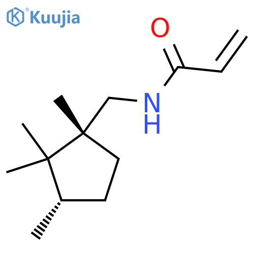 N-[[(1R,3S)-1,2,2,3-Tetramethylcyclopentyl]methyl]prop-2-enamide structure