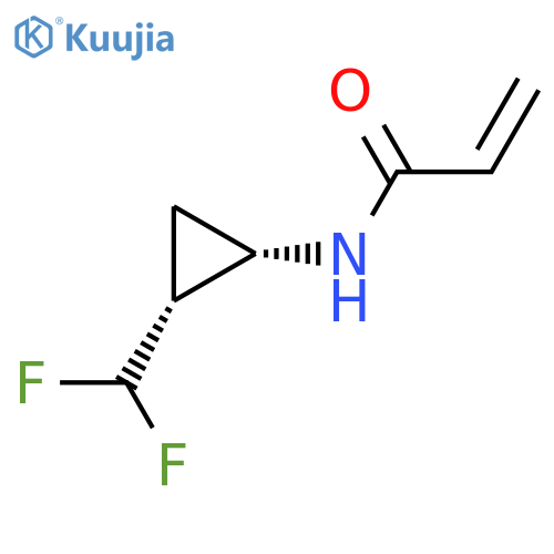 N-[(1S,2R)-2-(Difluoromethyl)cyclopropyl]prop-2-enamide structure