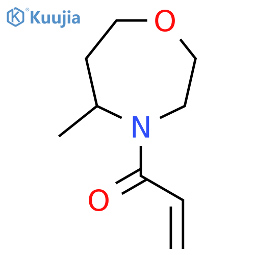 1-(5-Methyl-1,4-oxazepan-4-yl)prop-2-en-1-one structure