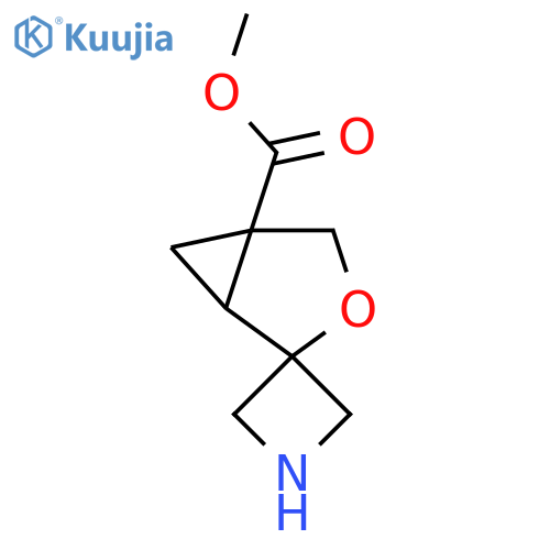 methyl 3'-oxaspiroazetidine-3,2'-bicyclo3.1.0hexane-5'-carboxylate structure