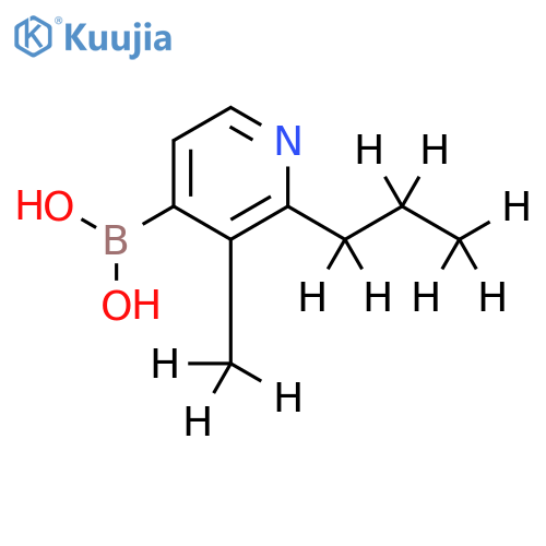 [2-(n-Propyl)-3-methyl-d10]-pyridine-4-boronic acid structure