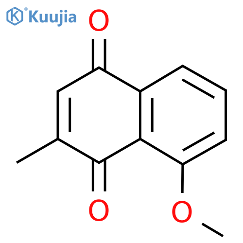 5-Methoxy-3-methyl-1,4-naphthochinon structure