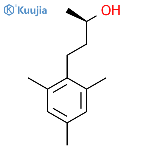 (2R)-4-(2,4,6-trimethylphenyl)butan-2-ol structure