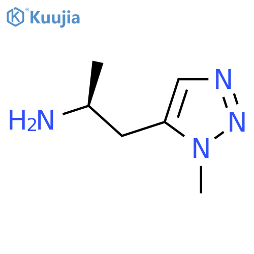 (2S)-1-(1-methyl-1H-1,2,3-triazol-5-yl)propan-2-amine structure