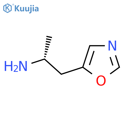 (2R)-1-(1,3-oxazol-5-yl)propan-2-amine structure