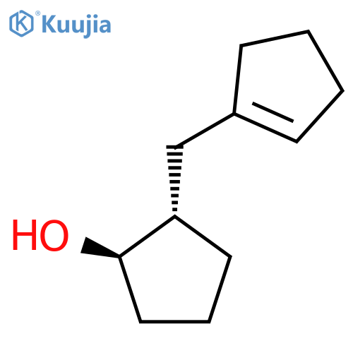 rac-(1R,2S)-2-(cyclopent-1-en-1-yl)methylcyclopentan-1-ol structure