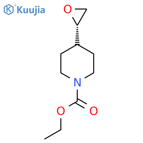 ethyl 4-(2S)-oxiran-2-ylpiperidine-1-carboxylate structure