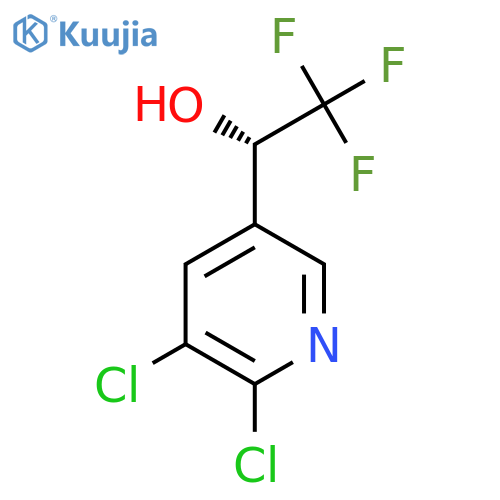(1S)-1-(5,6-dichloropyridin-3-yl)-2,2,2-trifluoroethan-1-ol structure