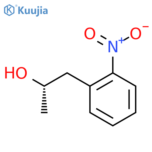 (2S)-1-(2-nitrophenyl)propan-2-ol structure