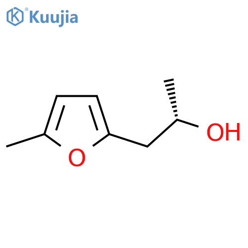 (2S)-1-(5-methylfuran-2-yl)propan-2-ol structure