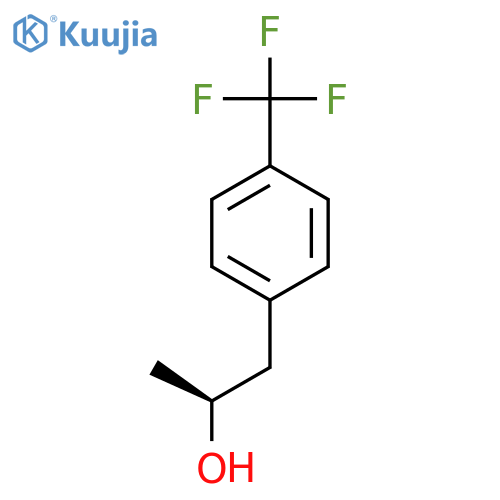 (2S)-1-4-(trifluoromethyl)phenylpropan-2-ol structure