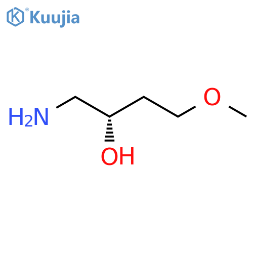 (2S)-1-amino-4-methoxybutan-2-ol structure