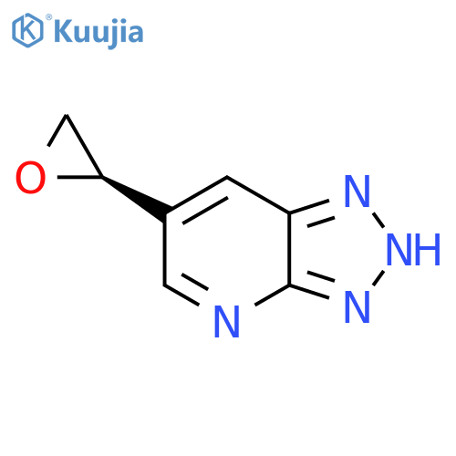 6-(2R)-oxiran-2-yl-3H-1,2,3triazolo4,5-bpyridine structure