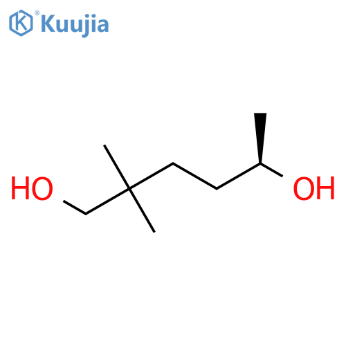 (5R)-2,2-dimethylhexane-1,5-diol structure