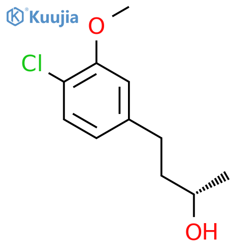 (2S)-4-(4-chloro-3-methoxyphenyl)butan-2-ol structure