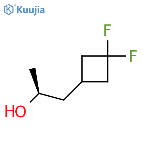 (2S)-1-(3,3-difluorocyclobutyl)propan-2-ol structure