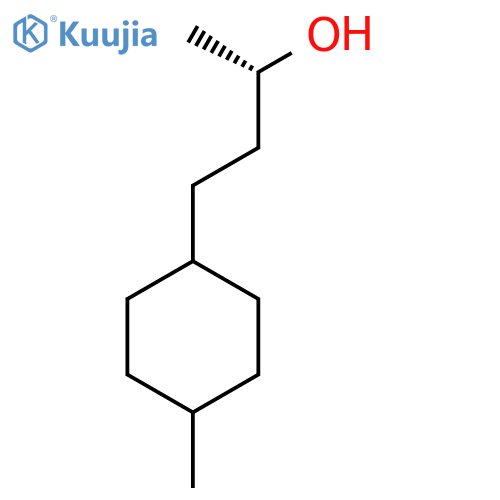 (2S)-4-(4-methylcyclohexyl)butan-2-ol structure