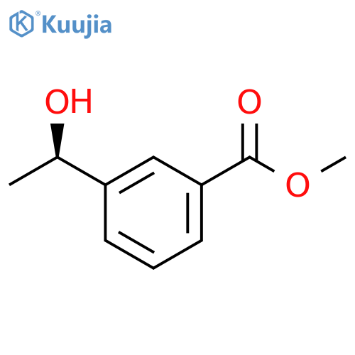 methyl 3-(1R)-1-hydroxyethylbenzoate structure