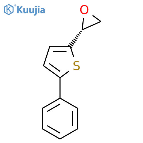 (2R)-2-(5-phenylthiophen-2-yl)oxirane structure