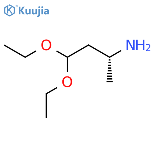 (2R)-4,4-diethoxybutan-2-amine structure