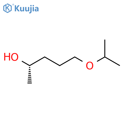 (2S)-5-(propan-2-yloxy)pentan-2-ol structure