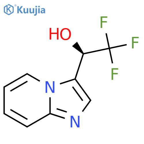 (1R)-2,2,2-trifluoro-1-{imidazo1,2-apyridin-3-yl}ethan-1-ol structure