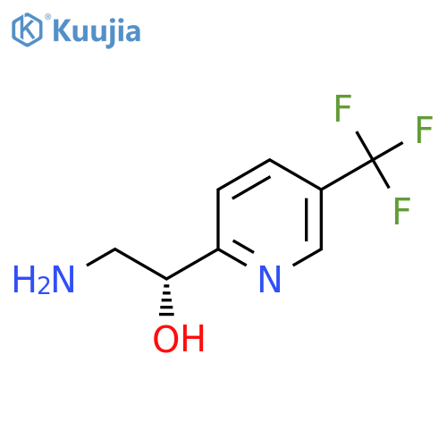 (1R)-2-amino-1-5-(trifluoromethyl)pyridin-2-ylethan-1-ol structure