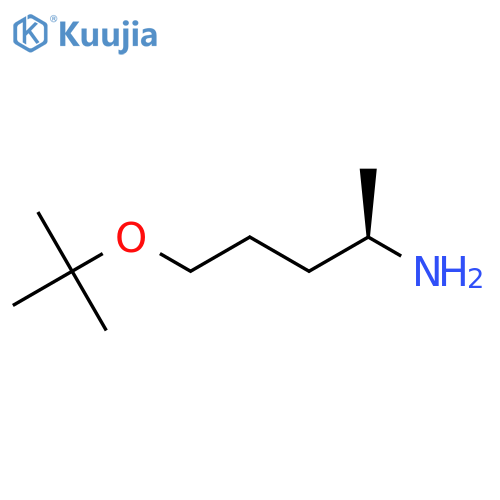 (2R)-5-(tert-butoxy)pentan-2-amine structure