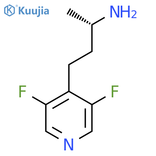 (2S)-4-(3,5-difluoropyridin-4-yl)butan-2-amine structure