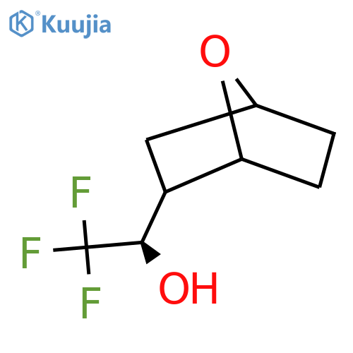 (1R)-2,2,2-trifluoro-1-{7-oxabicyclo2.2.1heptan-2-yl}ethan-1-ol structure