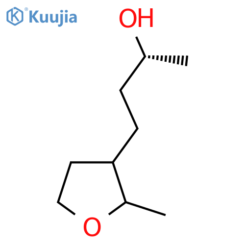 (2R)-4-(2-methyloxolan-3-yl)butan-2-ol structure