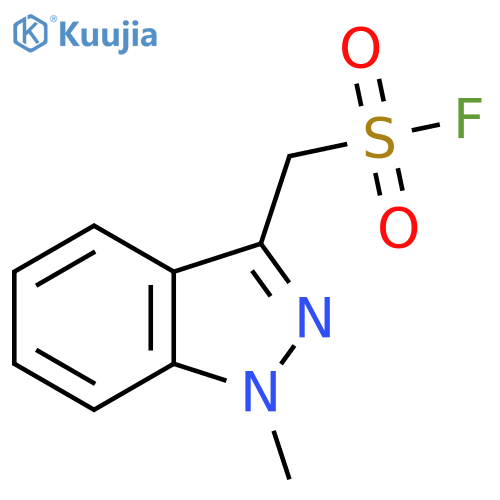 (1-methyl-1H-indazol-3-yl)methanesulfonyl fluoride structure