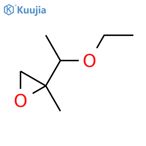 2-(1-ethoxyethyl)-2-methyloxirane structure