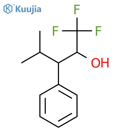 1,1,1-trifluoro-4-methyl-3-phenylpentan-2-ol structure