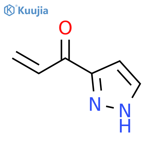 1-(1H-pyrazol-3-yl)prop-2-en-1-one structure