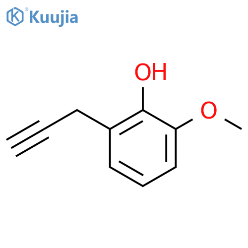 2-Methoxy-6-(prop-2-yn-1-yl)phenol structure