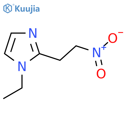1-ethyl-2-(2-nitroethyl)-1H-imidazole structure