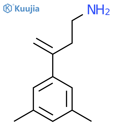 3-(3,5-dimethylphenyl)but-3-en-1-amine structure