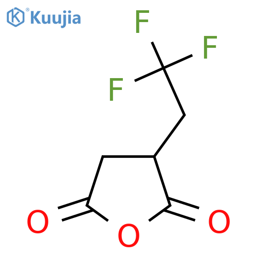 3-(2,2,2-trifluoroethyl)oxolane-2,5-dione structure