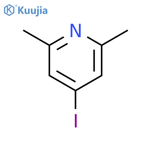 4-Iodo-2,6-dimethylpyridine structure