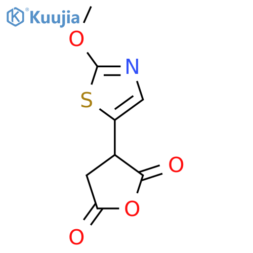 3-(2-methoxy-1,3-thiazol-5-yl)oxolane-2,5-dione structure