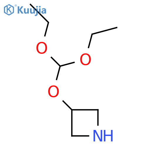 3-(diethoxymethoxy)azetidine structure