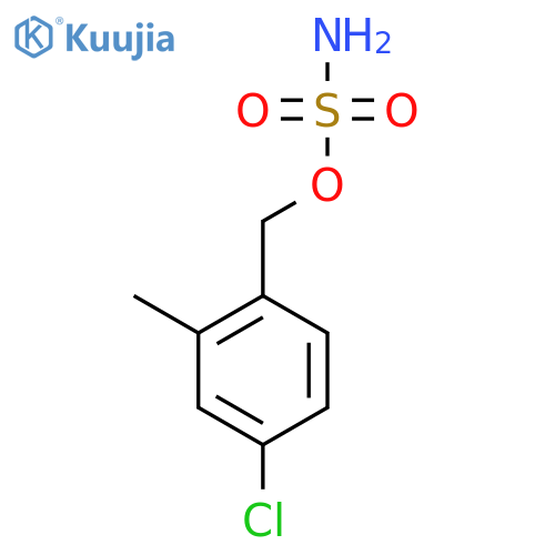 (4-chloro-2-methylphenyl)methyl sulfamate structure