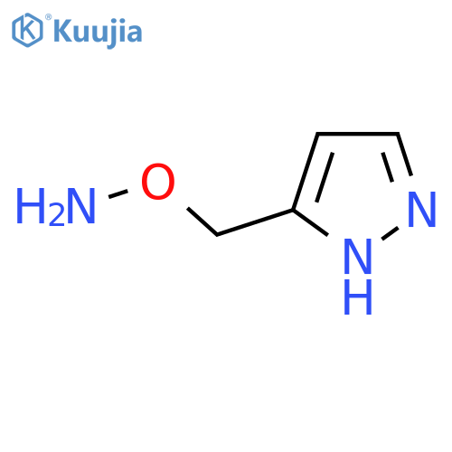 O-(1H-pyrazol-3-yl)methylhydroxylamine structure