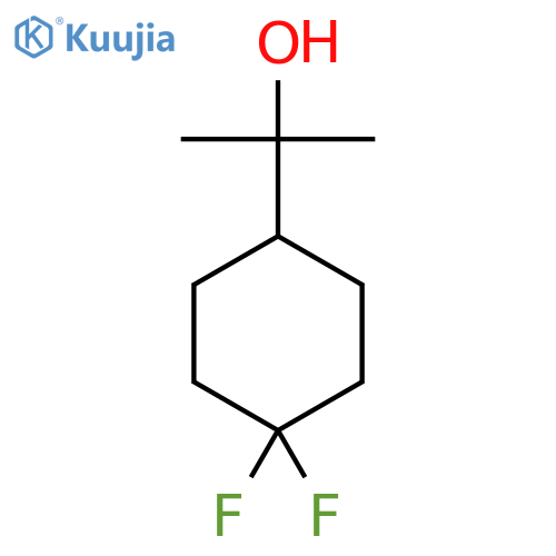 2-(4,4-difluorocyclohexyl)propan-2-ol structure