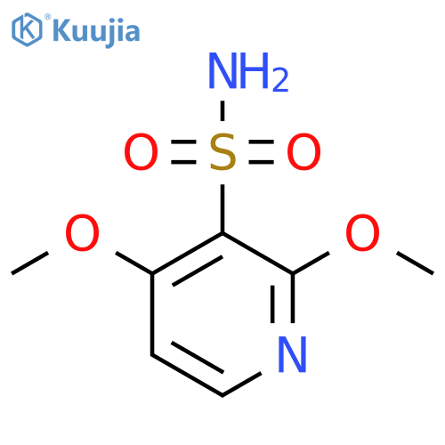 2,4-dimethoxypyridine-3-sulfonamide structure