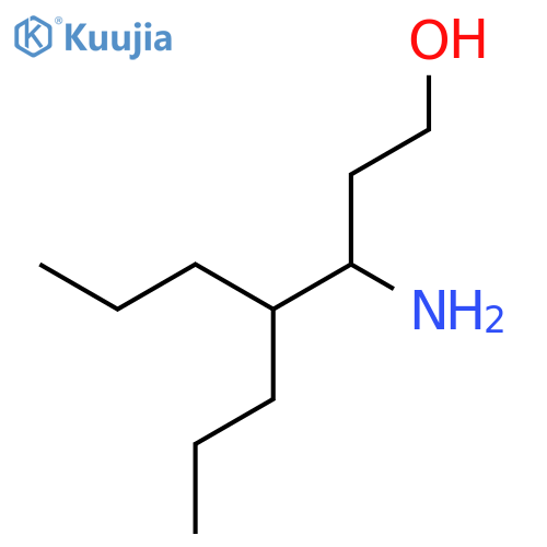3-amino-4-propylheptan-1-ol structure