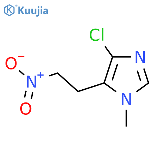 4-chloro-1-methyl-5-(2-nitroethyl)-1H-imidazole structure
